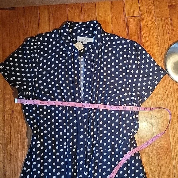 Loft Women's Long Button-Up Maxi - Picture 7 of 11